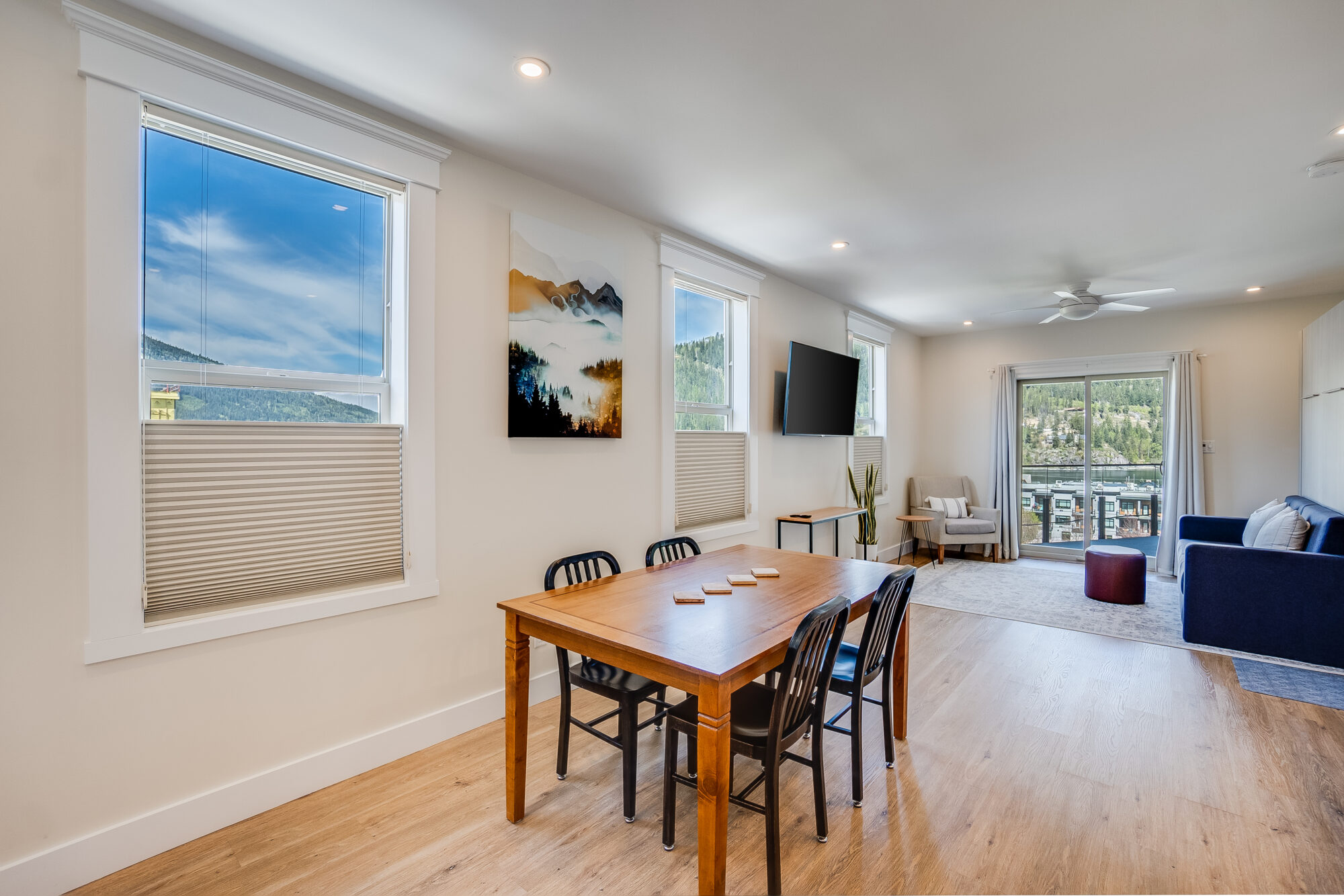 Hotel suite living room